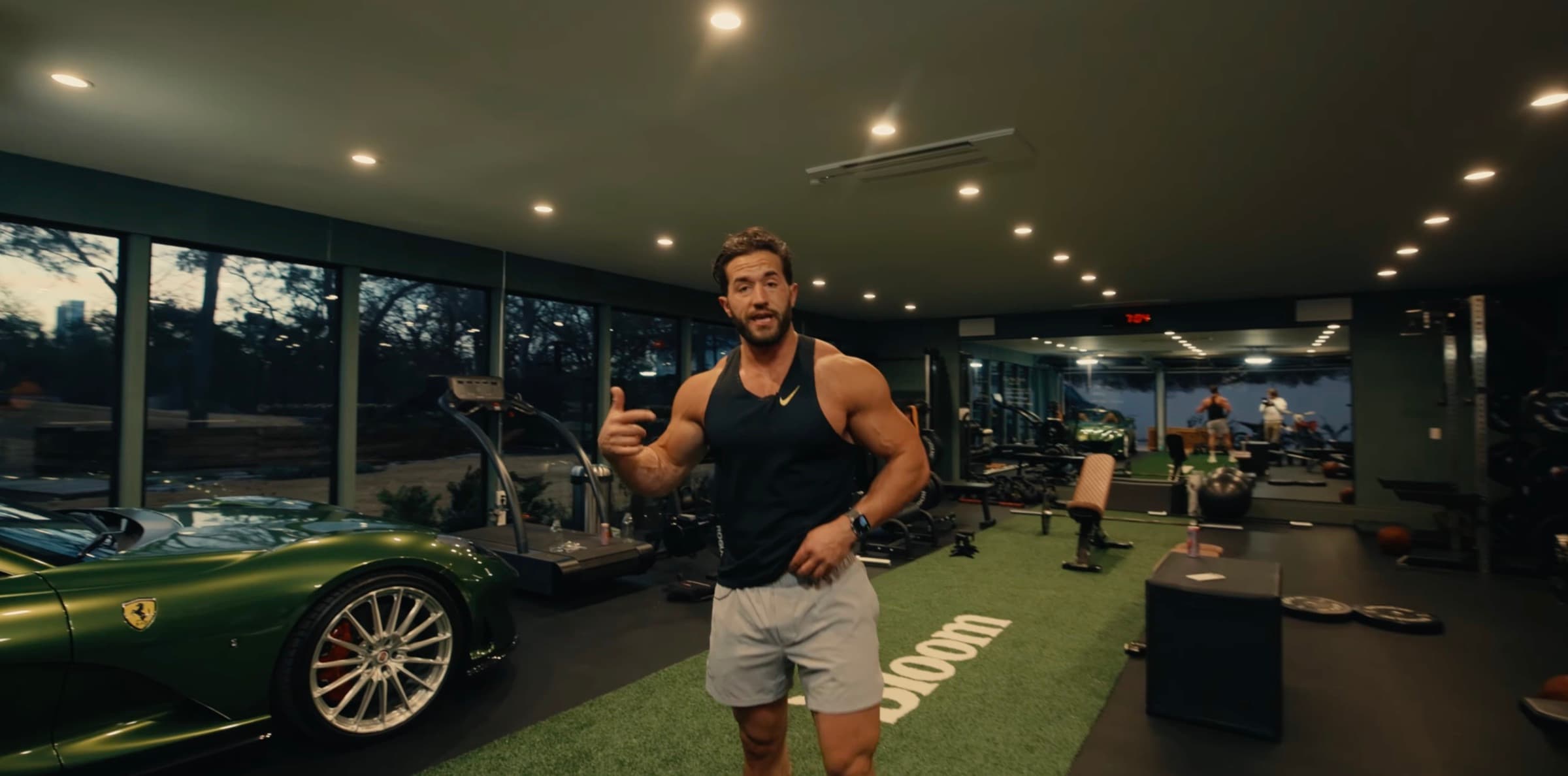 Greg LaVecchia's Custom Gym and Training Property in Austin
